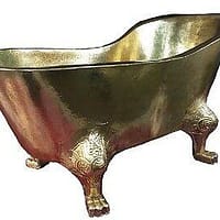 Copper / Brass Bathtub “Enter The Dragon” PURE BRASS Package Deal - Bathroom Warehouse UK