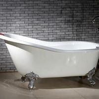 Single slipper Windsor and Buckingham bath product image