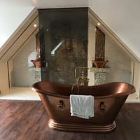 “Roman” Hand Made Package Deal Floor/Tap/Basin - Bathroom Warehouse UK