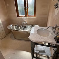 Chromium Bathtub “The Ship” “Taps/Waste/Overflow/Basin” - Bathroom Warehouse UK