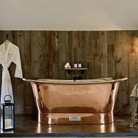 “The Ship Nickel Inside” Full Copper 1500mm US EXPORTS - Bathroom Warehouse UK